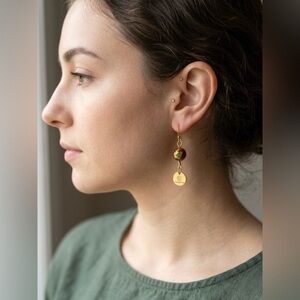 Artisan Cloisonné Hand Wrapped Wire Gyhippsy Flair Signature Earrings